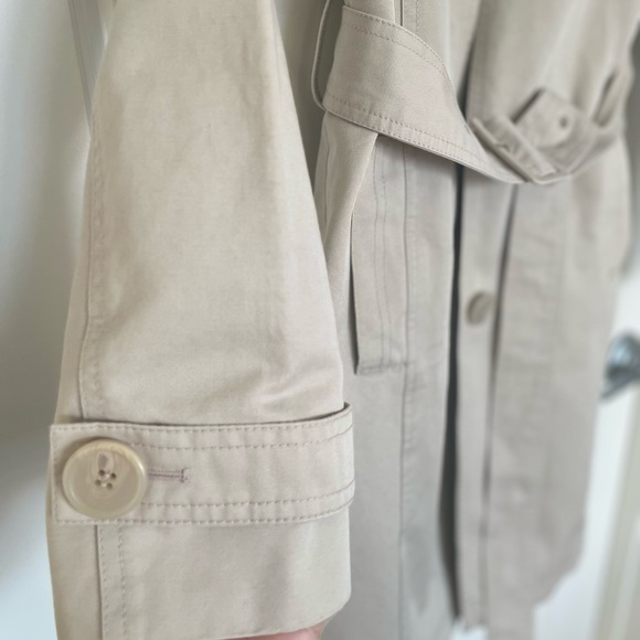 Women’s SmartSet trench coat XS. Classic style. 100% cotton exterior. Lined - Picture 5 of 10